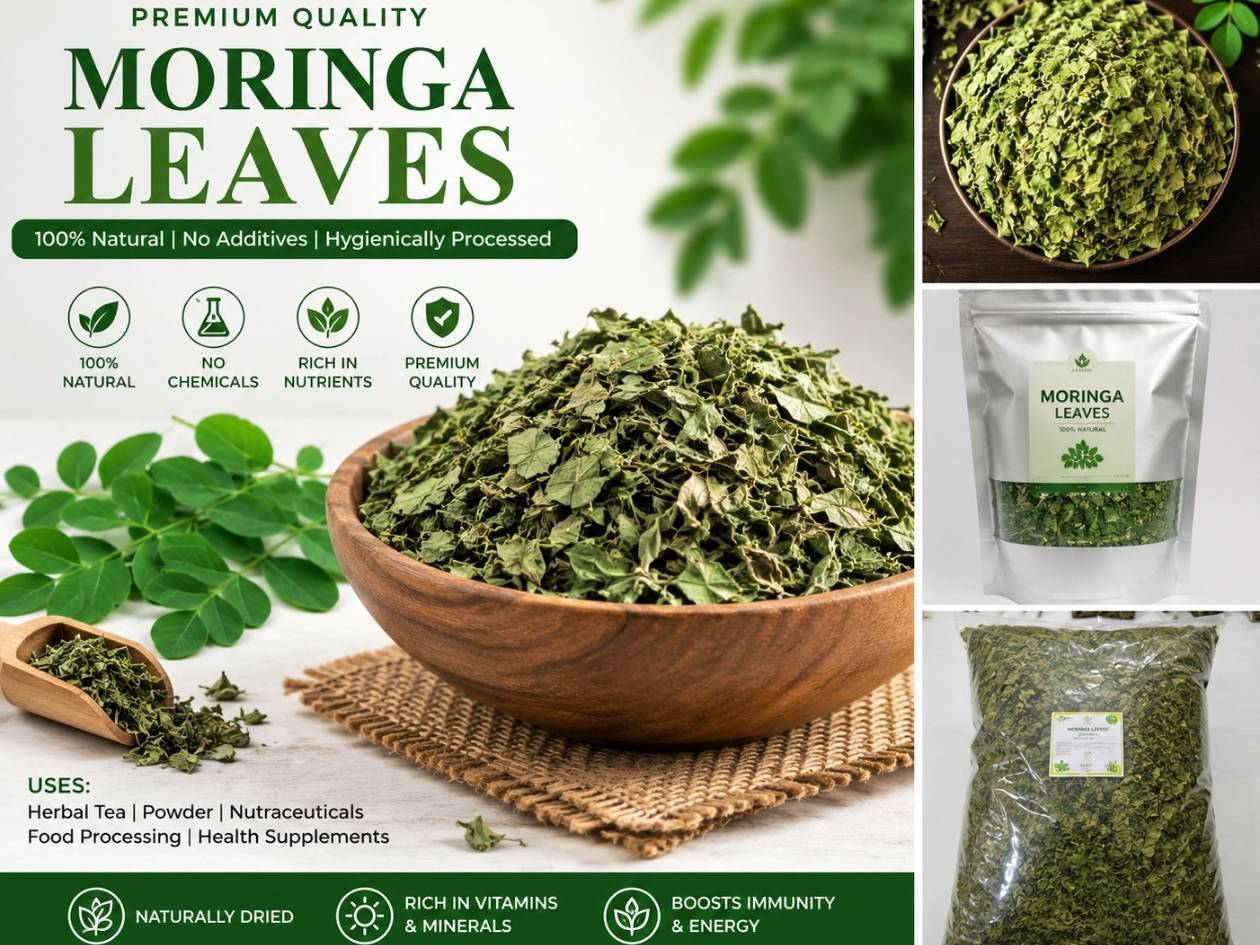 निर्जलित हर्बल (औषधीय) उत्पाद Moringa Leaves