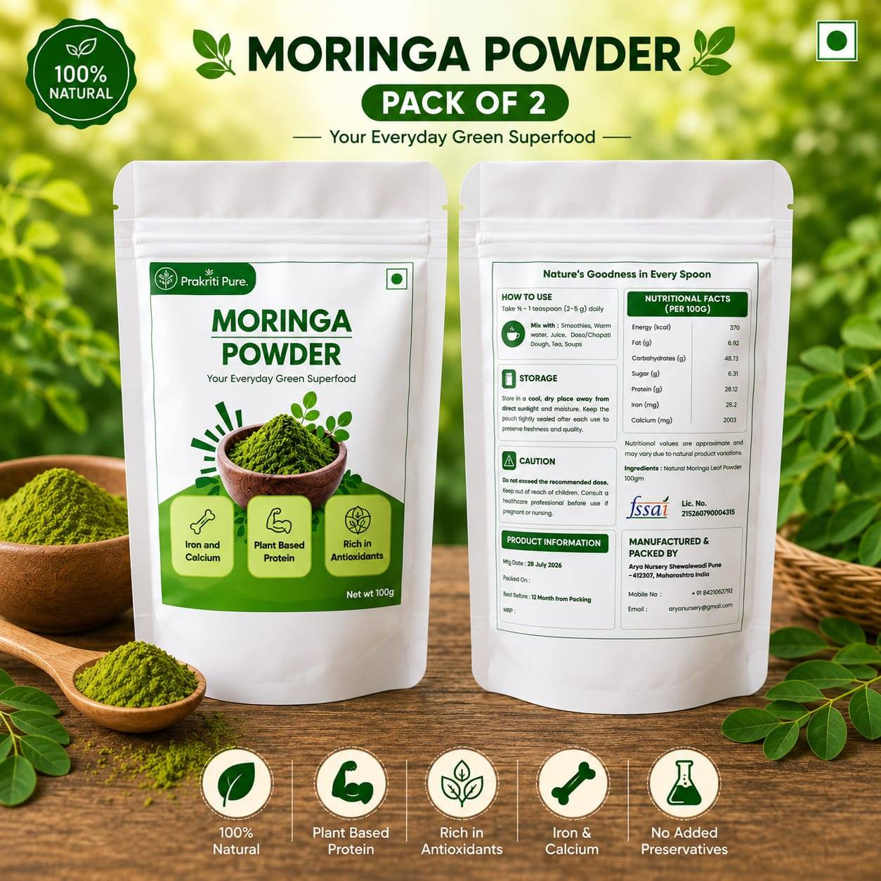 Moringa Powder for sale in Pune, Maharashtra
