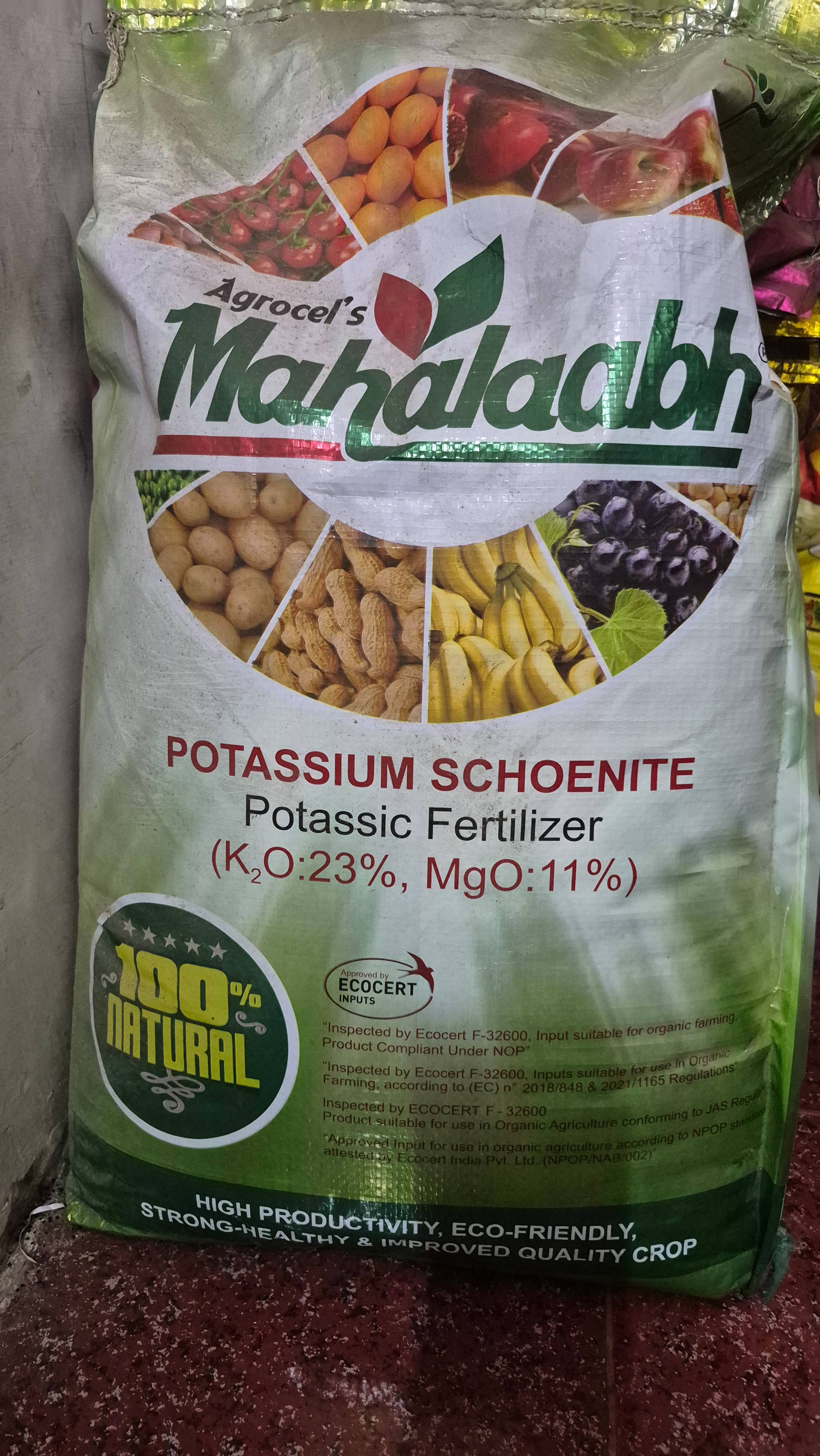 पोटाश खाद MOP Potassic fertilizer