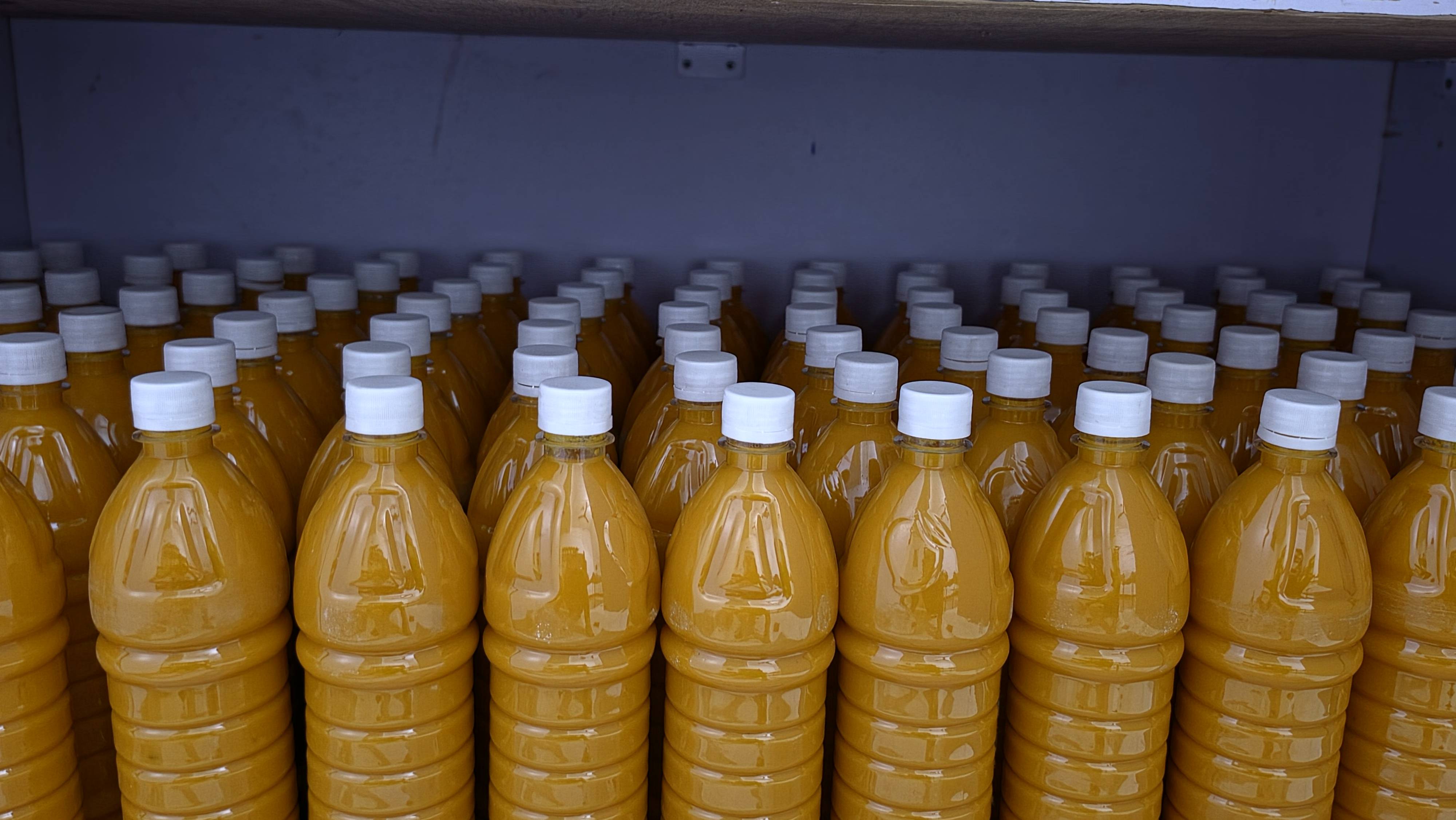 रसायनमुक्त गर Organic Mango Pulp